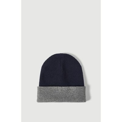 Brunello Cucinelli Brunello Cucinelli Cashmere double knit ribbed beanie
