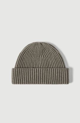 Brunello Cucinelli Brunello Cucinelli Cashmere English rib double knit beanie