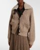 Brunello Cucinelli Brunello Cucinelli Cashmere, mohair, and wool-blend jacket - 2