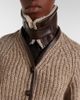 Brunello Cucinelli Brunello Cucinelli Cashmere, mohair, and wool-blend jacket - 3