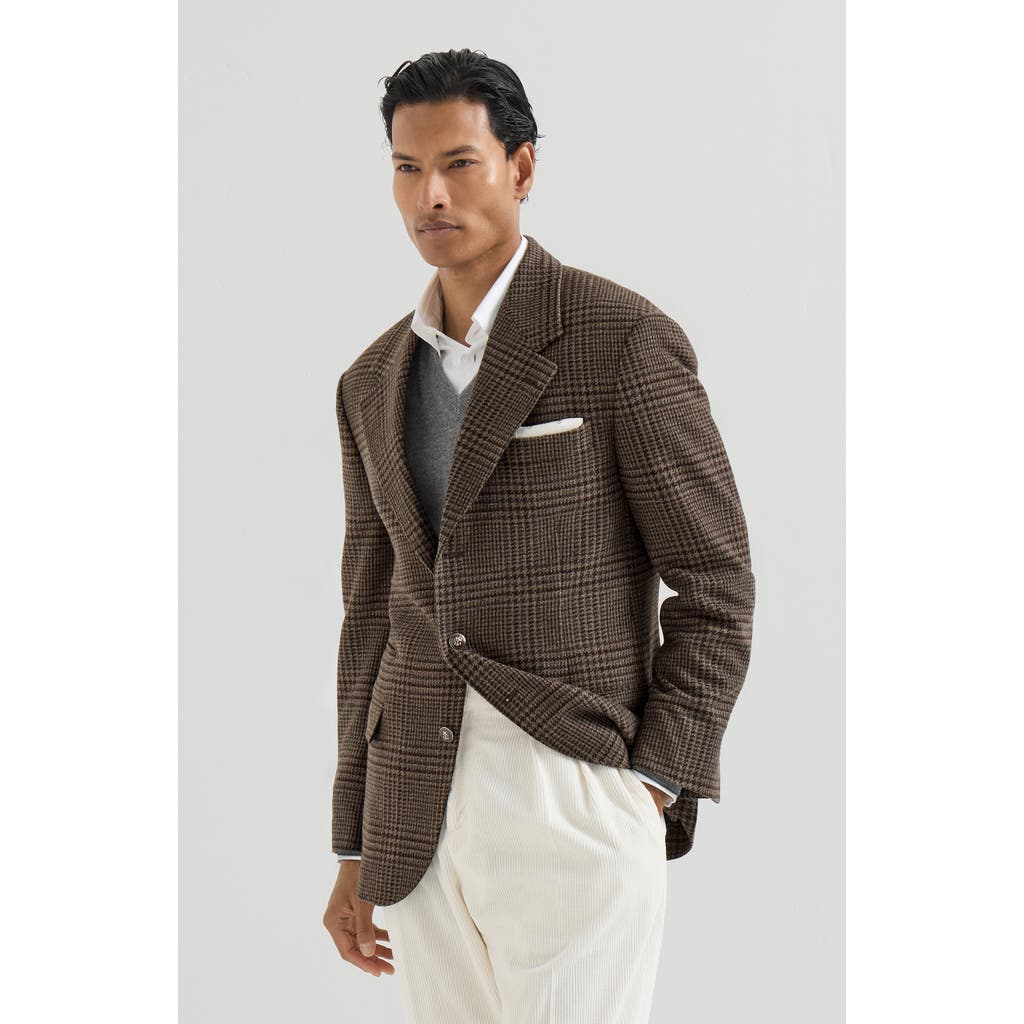 Brunello Cucinelli Brunello Cucinelli Cashmere Prince of Wales Tailor blazer