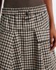 Brunello Cucinelli Brunello Cucinelli Checked alpaca and wool-blend midi skirt - 3