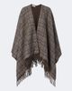 Brunello Cucinelli Brunello Cucinelli Checked cashmere poncho - 1