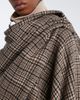 Brunello Cucinelli Brunello Cucinelli Checked cashmere poncho - 4