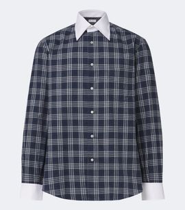 Brunello Cucinelli Brunello Cucinelli Checked cotton-blend flannel shirt
