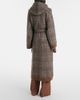Brunello Cucinelli Brunello Cucinelli Checked mohair and wool-blend wrap cardigan - 7