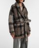 Brunello Cucinelli Brunello Cucinelli Checked sequined wrap cardigan - 2