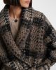 Brunello Cucinelli Brunello Cucinelli Checked sequined wrap cardigan - 3