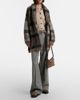 Brunello Cucinelli Brunello Cucinelli Checked sequined wrap cardigan - 6