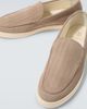 Brunello Cucinelli Brunello Cucinelli Chevron suede slip-on shoes - 3