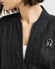 Brunello Cucinelli Brunello Cucinelli Comfort Virgin Wool Dazzling Chalk Stripe Sweatshirt With Logo - 4