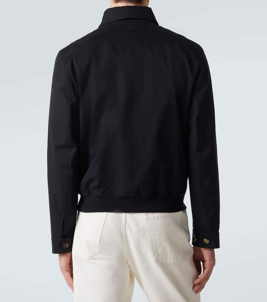 Brunello Cucinelli - Cotton-blend blouson jacket