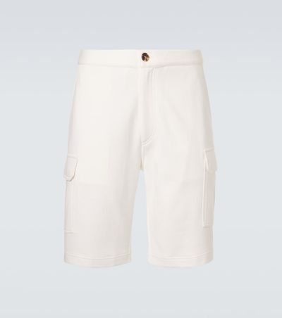 Brunello Cucinelli Brunello Cucinelli Cotton-blend cargo shorts