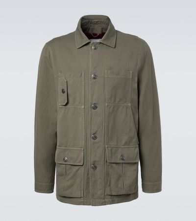 Brunello Cucinelli Brunello Cucinelli Cotton and linen field jacket