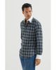 Brunello Cucinelli Brunello Cucinelli Cotton and lyocell tartan flannel shirt with contrast Italian collar and cuffs - 1