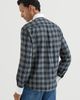 Brunello Cucinelli Brunello Cucinelli Cotton and lyocell tartan flannel shirt with contrast Italian collar and cuffs - 3