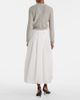 Brunello Cucinelli Brunello Cucinelli Cotton and tulle midi skirt - 3