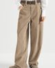Brunello Cucinelli Brunello Cucinelli Cotton corduroy baggy trousers with monili - 1