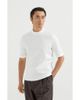Brunello Cucinelli Brunello Cucinelli Cotton jersey mock neck T-shirt - 1