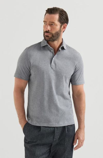 Brunello Cucinelli Brunello Cucinelli Cotton jersey polo with shirt-style collar