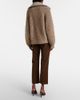 Brunello Cucinelli Brunello Cucinelli Cropped cotton flared pants - 5