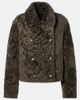 Brunello Cucinelli Brunello Cucinelli Cropped double-breasted shearling jacket - 1