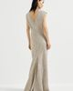 Brunello Cucinelli Brunello Cucinelli Dazzling chevron embroidery dress - 3