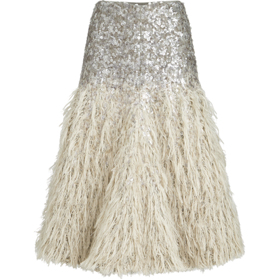 Brunello Cucinelli Brunello Cucinelli Dazzling dégradé skirt