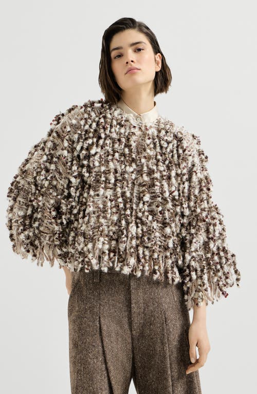 Brunello Cucinelli Brunello Cucinelli Dazzling twist embroidery cardigan