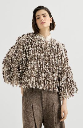 Brunello Cucinelli Brunello Cucinelli Dazzling twist embroidery cardigan