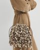 Brunello Cucinelli Brunello Cucinelli Dazzling Twist Embroidery pouch bag with precious chain - 5