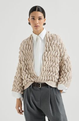 Brunello Cucinelli Brunello Cucinelli Dazzling waves cardigan 