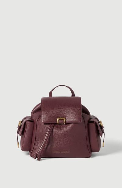 Brunello Cucinelli Brunello Cucinelli Deerskin sartorial backpack