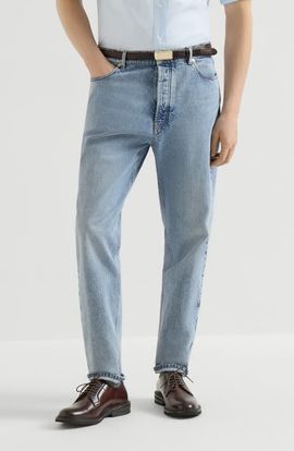 Brunello Cucinelli Brunello Cucinelli Denim iconic fit five-pocket trousers