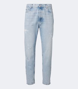 Brunello Cucinelli Brunello Cucinelli Distressed straight jeans