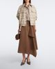 Brunello Cucinelli Brunello Cucinelli Draped cotton-blend wrap skirt - 2