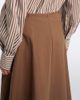 Brunello Cucinelli Brunello Cucinelli Draped cotton-blend wrap skirt - 5