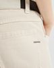 Brunello Cucinelli Brunello Cucinelli Dyed denim five-pocket straight trousers with shiny bartack - 4