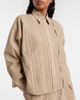 Brunello Cucinelli Brunello Cucinelli Embroidered cotton-blend shirt - 3