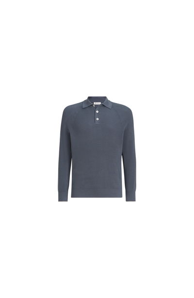 Brunello Cucinelli Brunello Cucinelli English Rib knit polo
