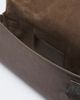 Brunello Cucinelli Brunello Cucinelli Essence metallic leather top-handle bag - 3