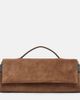 Brunello Cucinelli Brunello Cucinelli Essence Small suede top-handle bag - 1