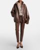 Brunello Cucinelli Brunello Cucinelli Essence Small suede top-handle bag - 5