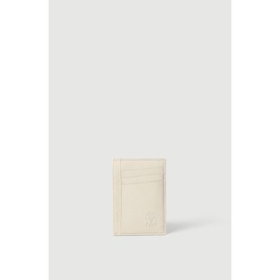 Brunello Cucinelli Brunello Cucinelli Fine grain calfskin card holder