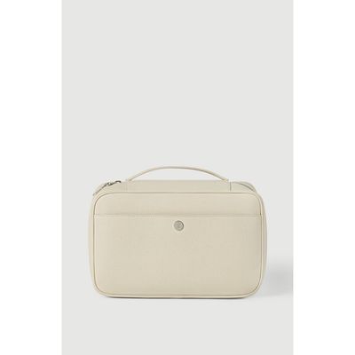 Brunello Cucinelli Brunello Cucinelli Fine grain calfskin travel beauty case