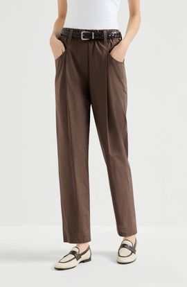 Brunello Cucinelli Brunello Cucinelli Five-pocket Track trousers