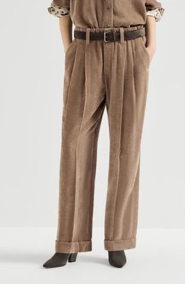 Brunello Cucinelli Brunello Cucinelli Fluid corduroy trousers