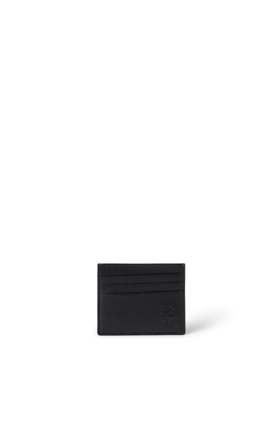 Brunello Cucinelli Brunello Cucinelli Grained leather card holder