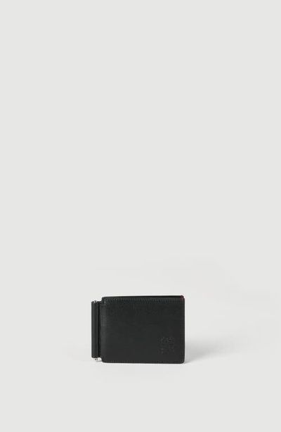 Brunello Cucinelli Brunello Cucinelli Grained leather money clip wallet