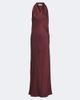 Brunello Cucinelli Brunello Cucinelli Halterneck silk satin gown - 1
